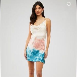 RAYS FOR DAYS Women’s Viscose Satin Elle Mini Dress Size‎ S